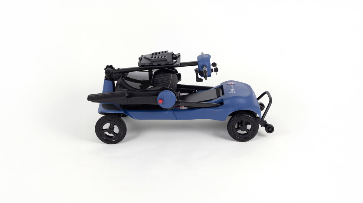 Monarch Genie Ultralight folded in blue