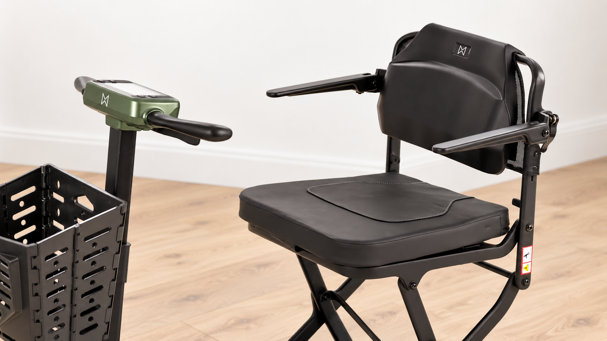 Monarch Mobie padded seat and armrests