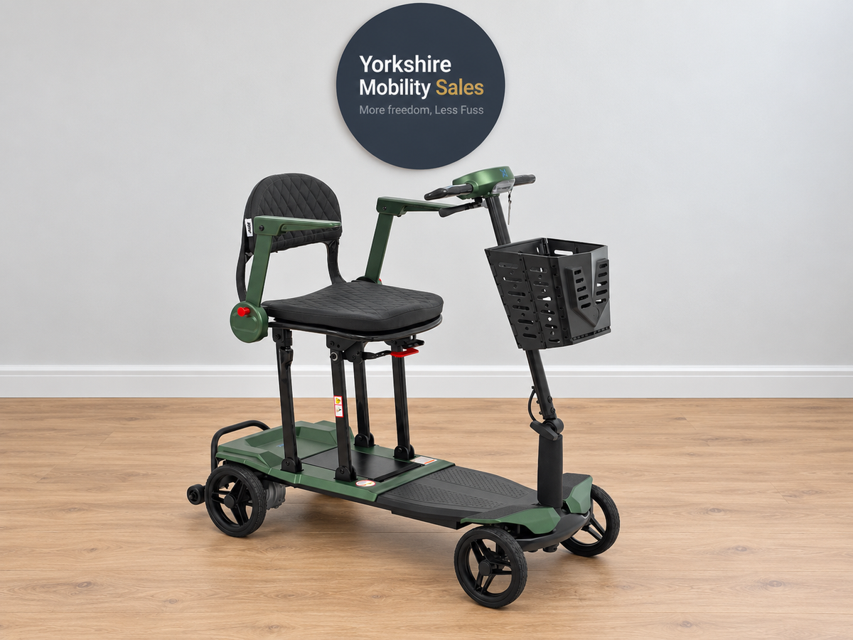 Monarch Air Carbon lightweight mobility scooter - Yorkshire Mobility Sales