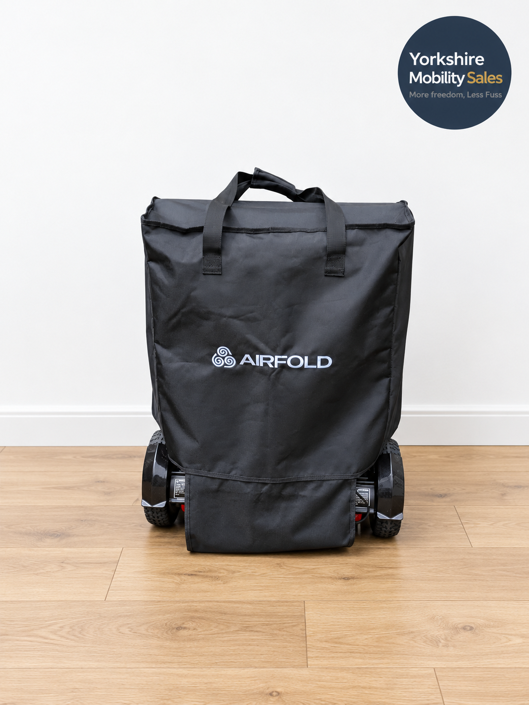 Preloved Drive AirFold – folded in travel bag