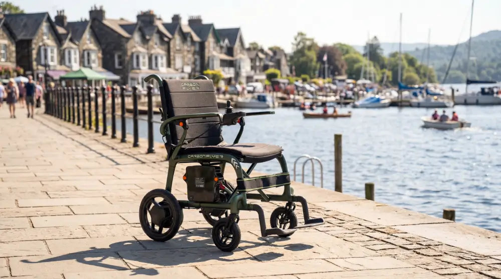 Monarch Carbon Flyer Powerchair