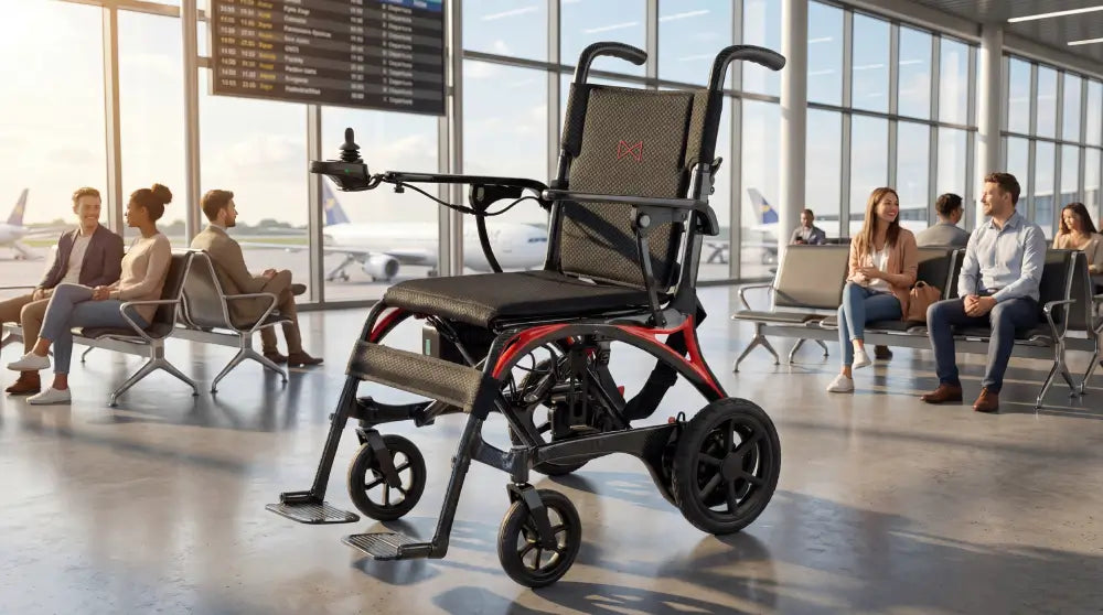 Monarch Ezi-Fold Carbon Powerchair