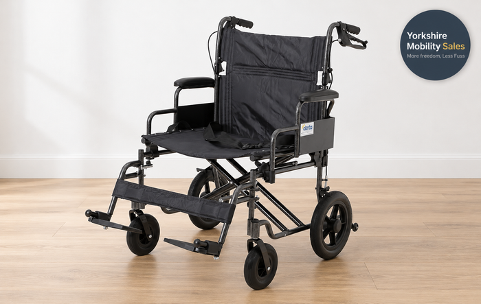 Alerta Car Transit Wide Heavy-Duty Aluminium Wheelchair
