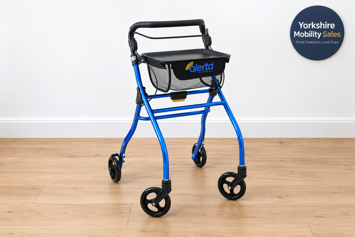 Alerta Four-Wheel Aluminium Indoor Rollator