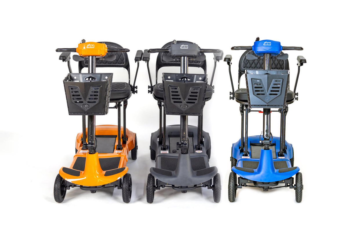 Monarch Genie Ultralight colour options orange grey and blue
