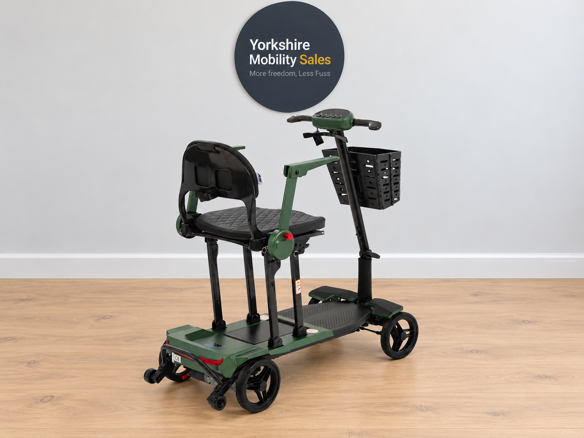Monarch Air Carbon mobility scooter alternate showroom view